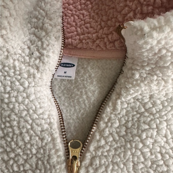 Quarter-zip Sherpa sweater - Picture 2 of 4